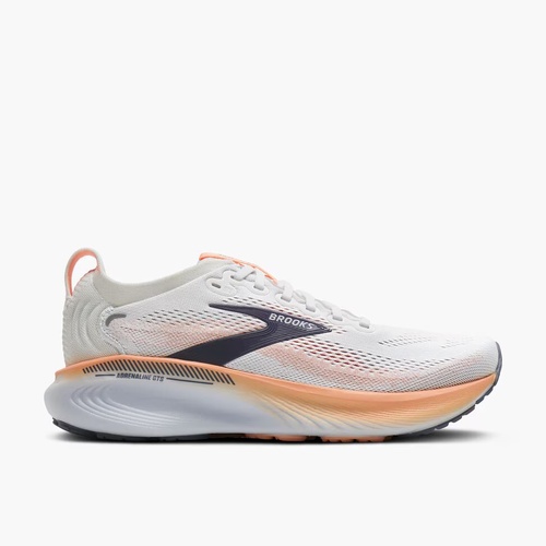 brooks-adrenaline-gts-25-mujer-blanco-coral-negro-running-jerez-cadiz-vista-medial Brooks Adrenaline GTS 25 mujer blanco coral negro con soporte GTS para running en Jerez Cádiz