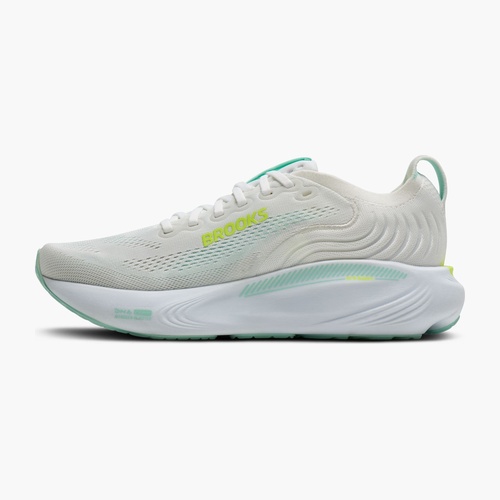 brooks-adrenaline-gts-25-mujer-blanco-verde-running-jerez-cadiz-vista-medial Brooks Adrenaline GTS 25 mujer blanco verde con soporte GTS para running en Jerez Cádiz