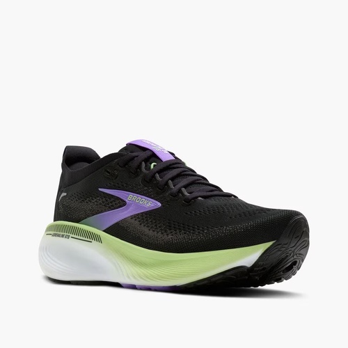 brooks-adrenaline-gts-25-mujer-negro-verde-lila-running-jerez-cadiz-vista-lateral Brooks Adrenaline GTS 25 mujer negro verde lila en tienda running HYGGE Jerez Cádiz