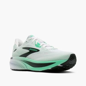 Brooks Ghost 18 hombre blanco verde vista frontal para running en Jerez Cádiz