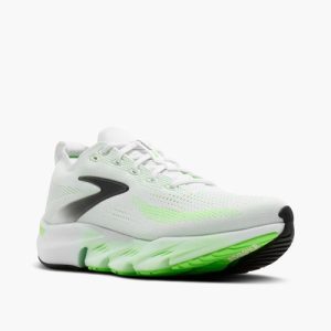 Brooks Glycerin Flex hombre blanco y verde en tienda running HYGGE Jerez Cádiz