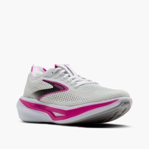 Brooks Hyperion 3 mujer blanco y rosa en tienda running HYGGE Jerez Cádiz