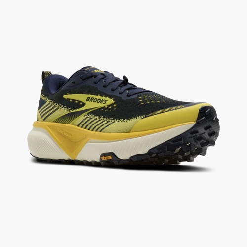 brooks-cascadia-20-hombre-azul-marino-amarillo-running-jerez-cadiz-05 Brooks Cascadia 20 hombre azul marino y amarillo con suela Vibram para montaña en HYGGE Running Concept