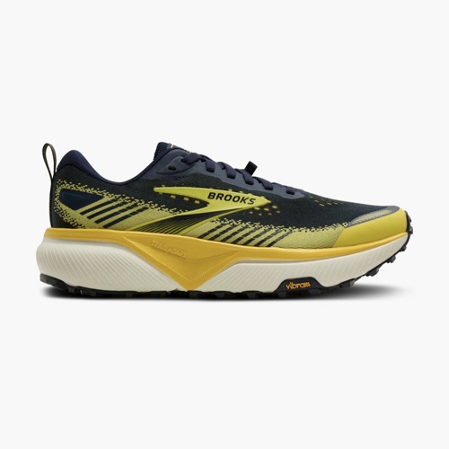 brooks-cascadia-20-hombre-azul-marino-amarillo-running-jerez-cadiz-06 Suela Vibram de Brooks Cascadia 20 hombre azul marino y amarillo para trail running en HYGGE Running Concept Jerez