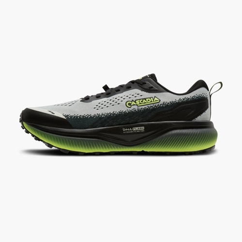 brooks-cascadia-20-hombre-blanco-negro-verde-running-jerez-cadiz-05 Perfil interior Brooks Cascadia 20 hombre blanco, negro y verde para corredores de trail en Cádiz