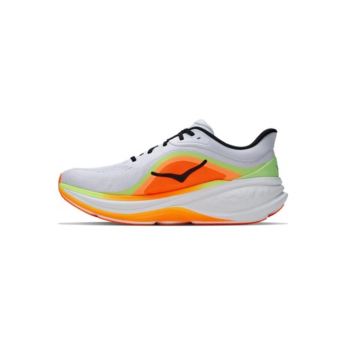 hoka-clifton-pro-hombre-blanco-naranja-fluor-running-jerez-hygge-04 HOKA Clifton Pro Hombre blanco y naranja flúor, vista lateral interior