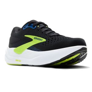 Brooks Ghost Max 3 Hombre negro flúor, segunda vista en perspectiva
